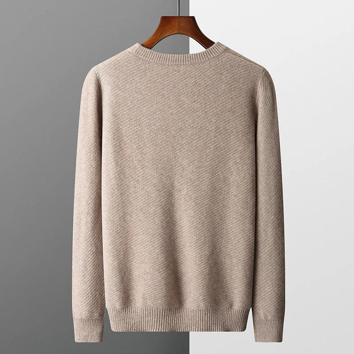 Lässiger Strickpullover Für Herren | Langarm