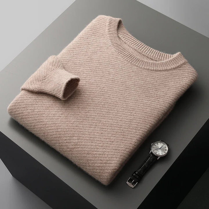 Lässiger Strickpullover Für Herren | Langarm