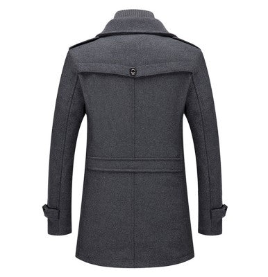 Herren Rollkragen Winterjacke | Langarm