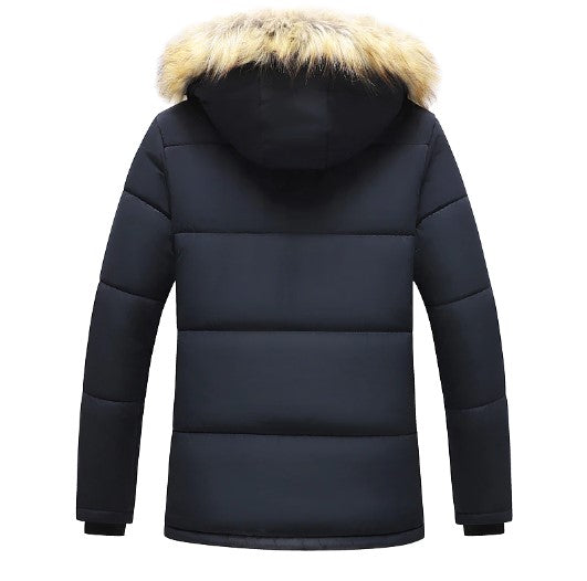 Herren Parka Mit Abnehmbarer Kapuze | Winter