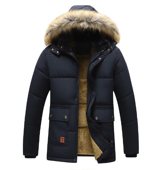 Herren Parka Mit Abnehmbarer Kapuze | Winter