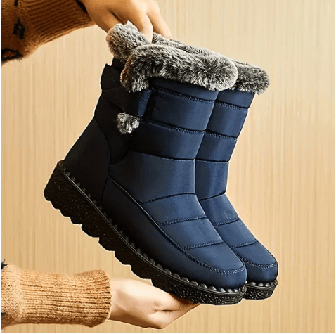 Damen Winterstiefel | Mit Fell Detail