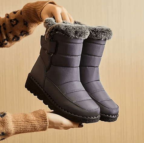 Damen Winterstiefel | Mit Fell Detail