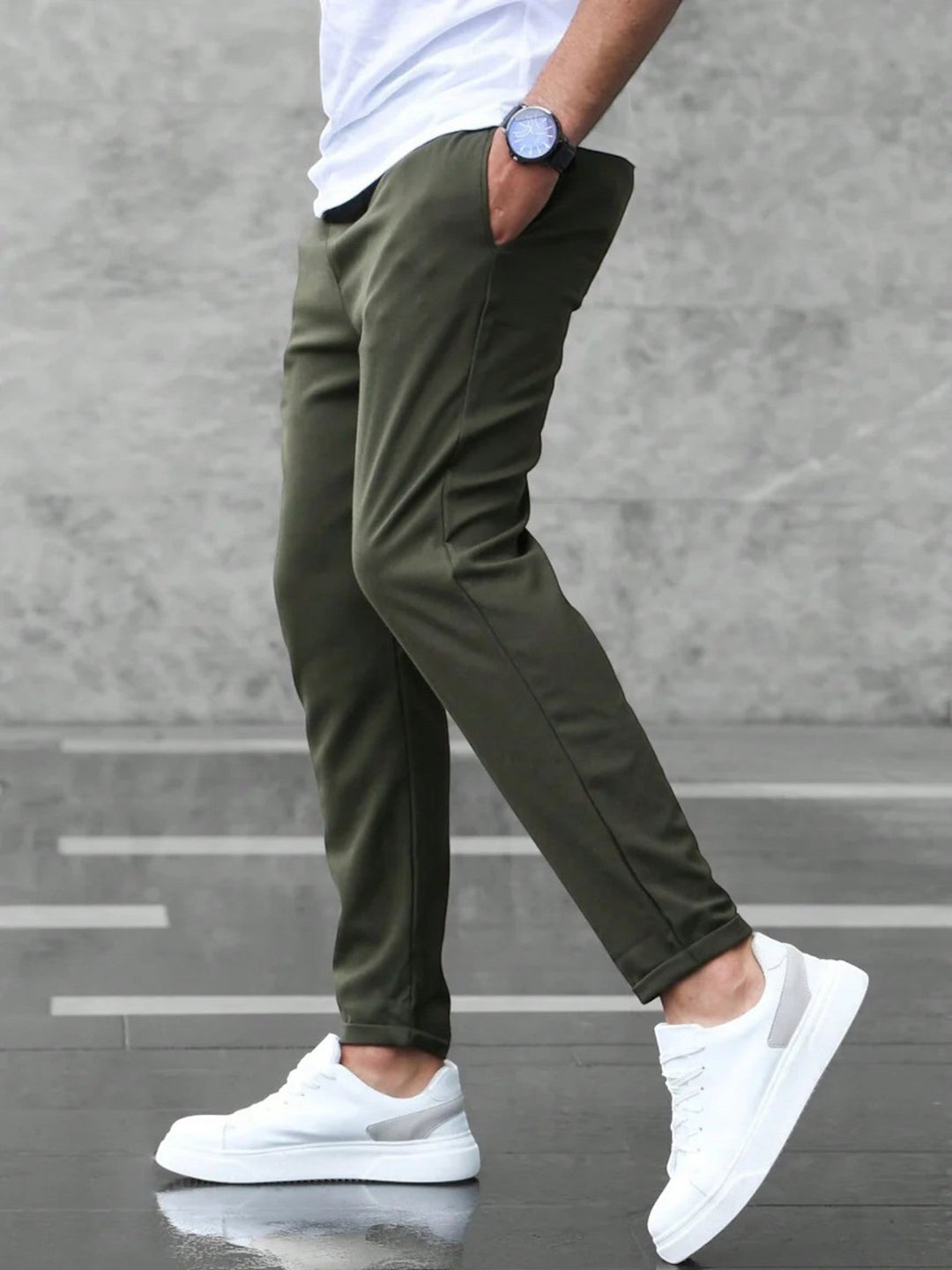 Herrenhose Mit Stretch | Stilvoll