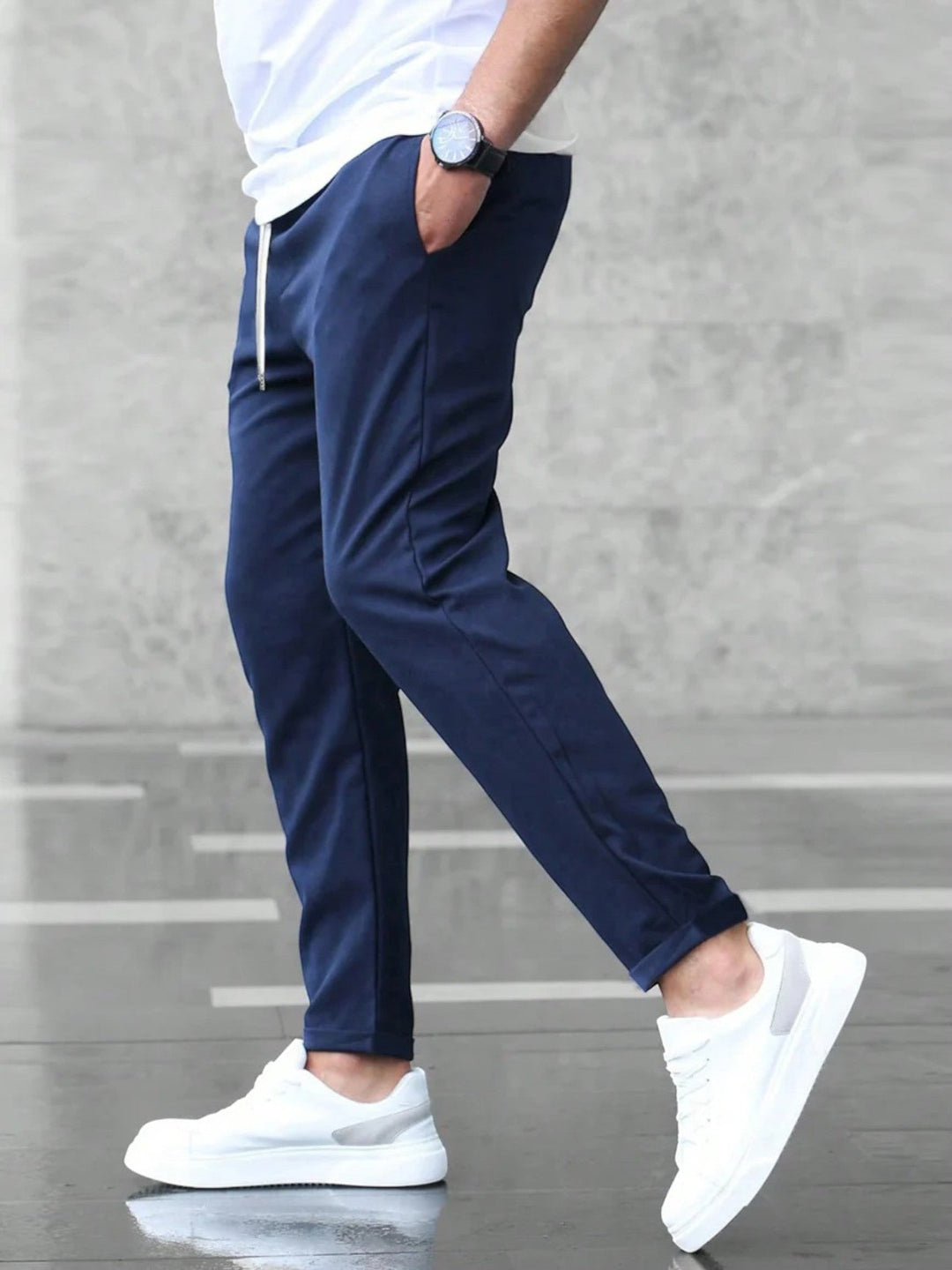 Herrenhose Mit Stretch | Stilvoll