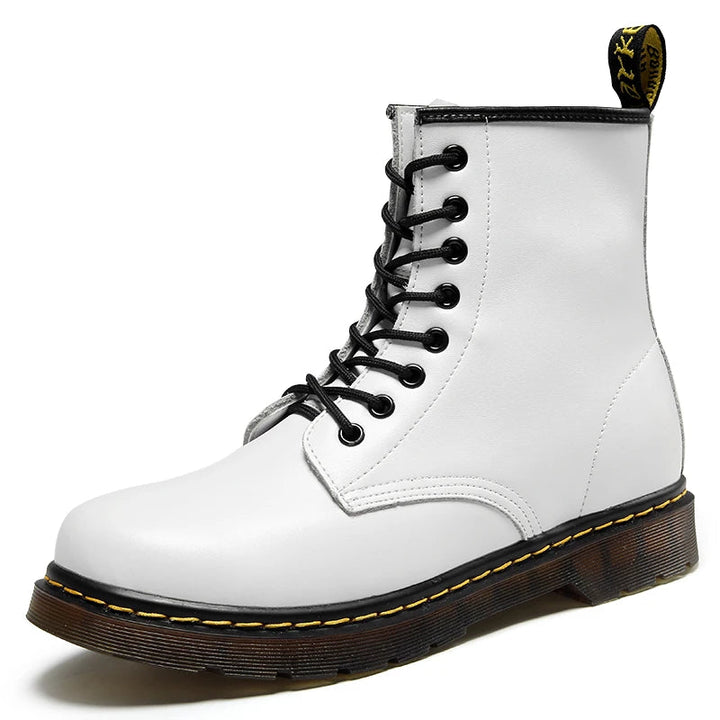 Damen Leder Stiefeletten | Lässig