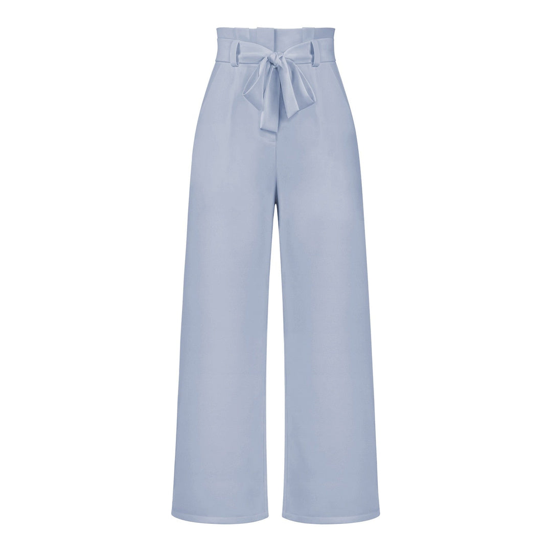 Damen Leinenhose Mit Hoher Taille | Stilvoll