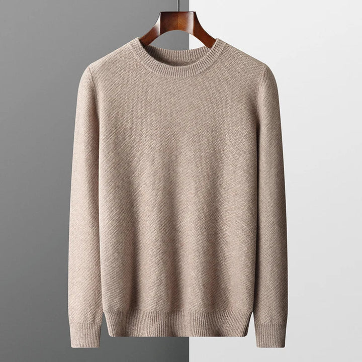 Lässiger Strickpullover Für Herren | Langarm