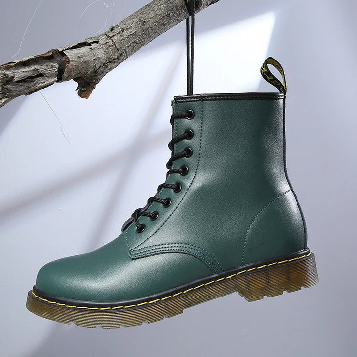 Damen Leder Stiefeletten | Lässig
