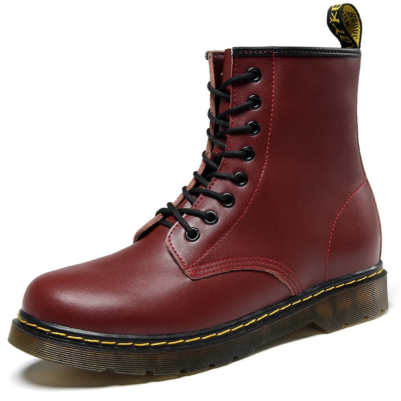 Damen Leder Stiefeletten | Lässig