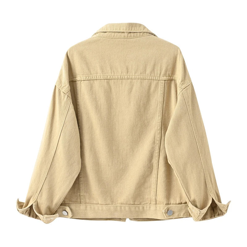 Stilvolle Jeansjacke Für Damen | Langarm