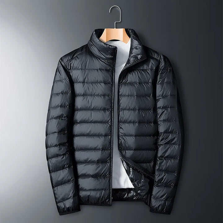 Herren Daunenjacke Mit Stehkragen | Winter