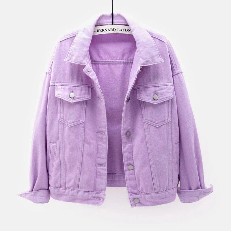 Stilvolle Jeansjacke Für Damen | Langarm