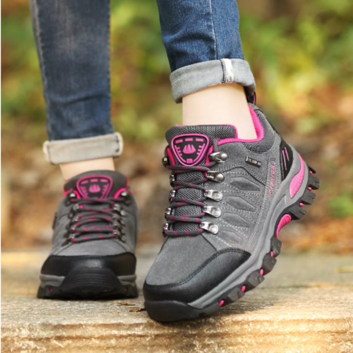 Wanderschuhe mit Schnürsenkeln für Frauen