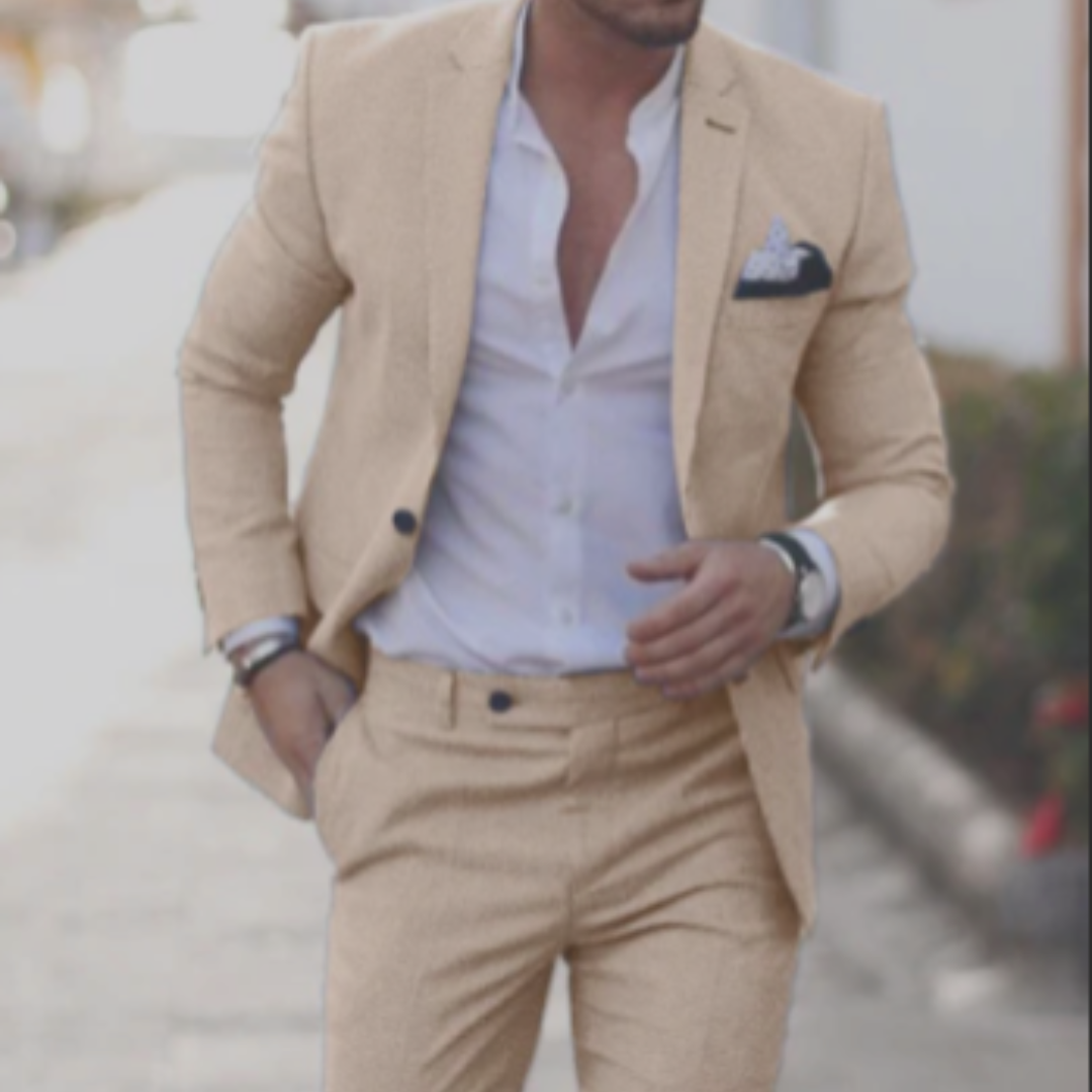 Herren 2-Teiliger Anzug | Blazer Und Hose