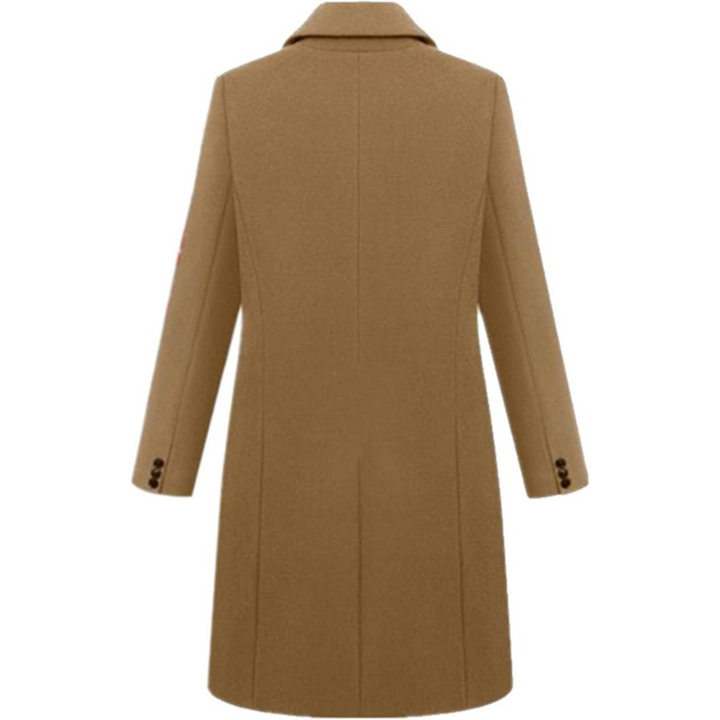 Damen Stilvoller Winter Trenchcoat | Lang