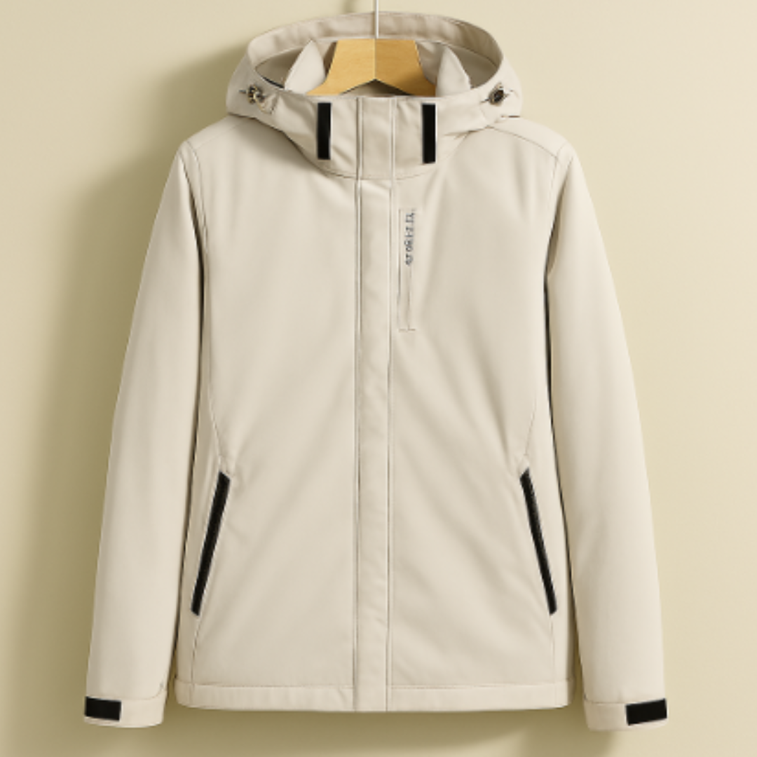 Damen Stilvolle Regenjacke | Mit Kapuze