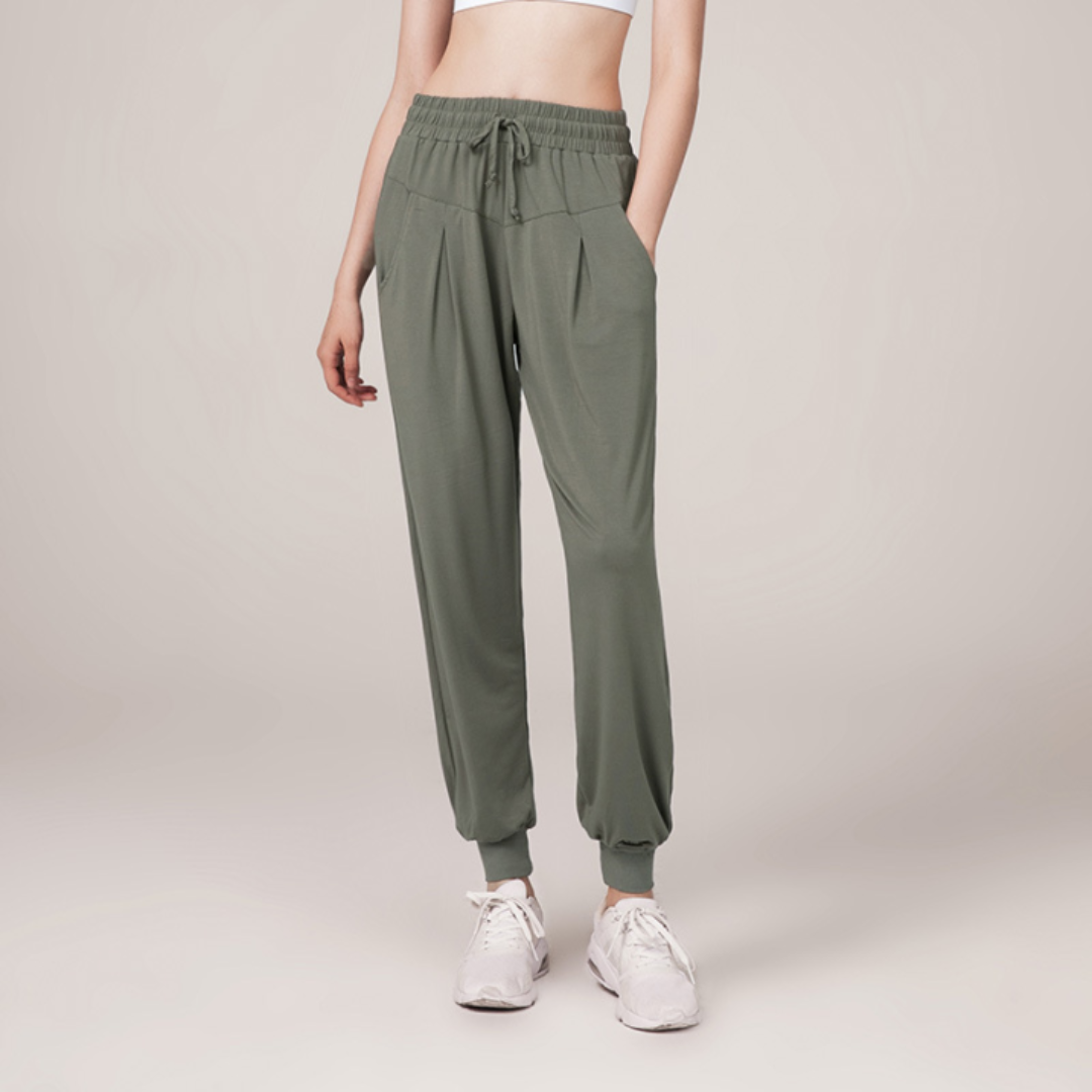 Lässige Hose Für Damen | Hoch Tailliert