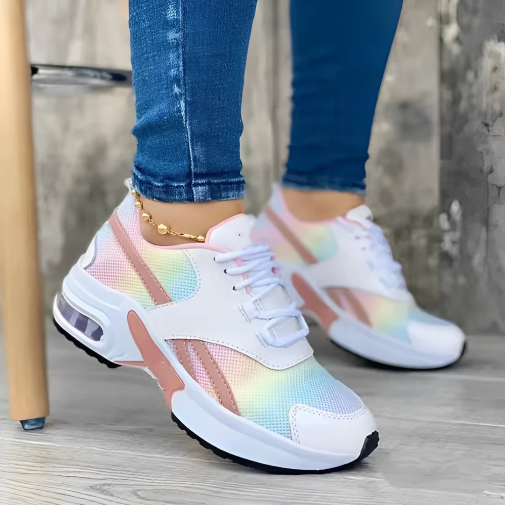 Damen Sportliche Sneakers mit gepolsterter Sohle