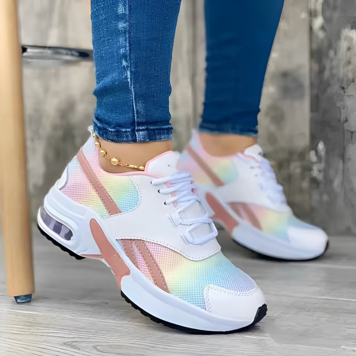 Damen Sportliche Sneakers mit gepolsterter Sohle
