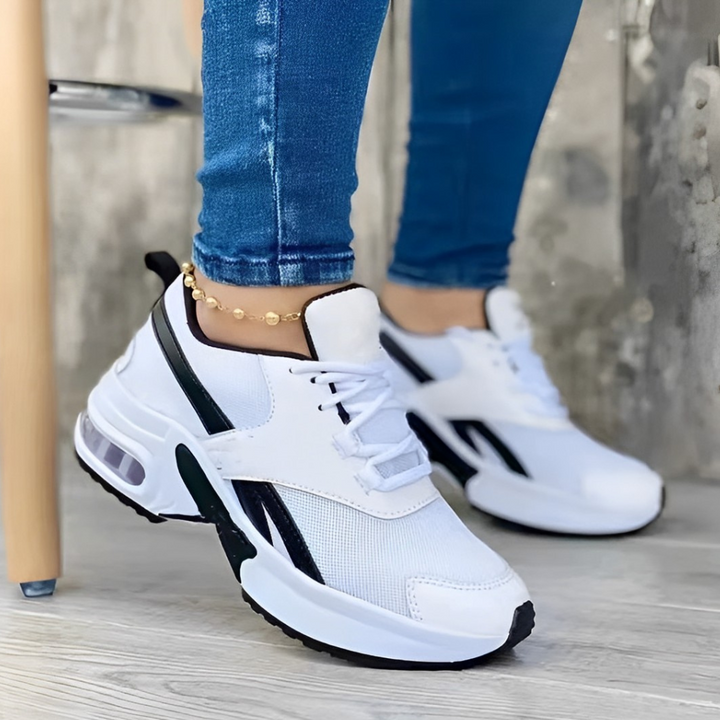 Damen Sportliche Sneakers mit gepolsterter Sohle