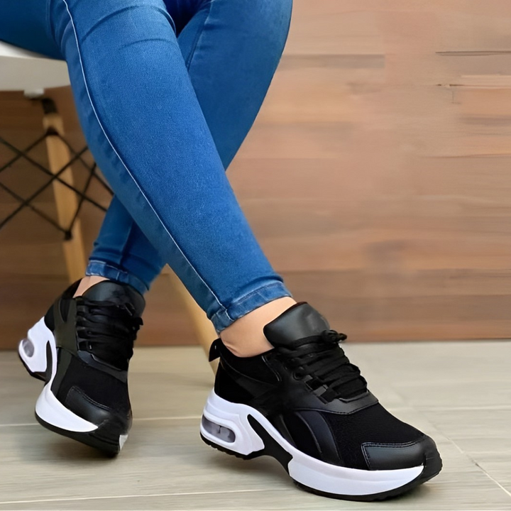 Damen Sportliche Sneakers mit gepolsterter Sohle