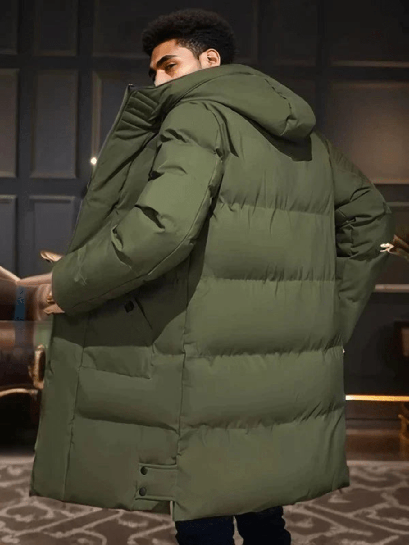 Herren Winterparka Mit Langarm | Mit Kapuze