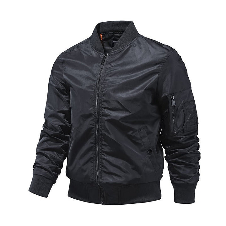 Klassische Zip-Up Bomberjacke für Männer