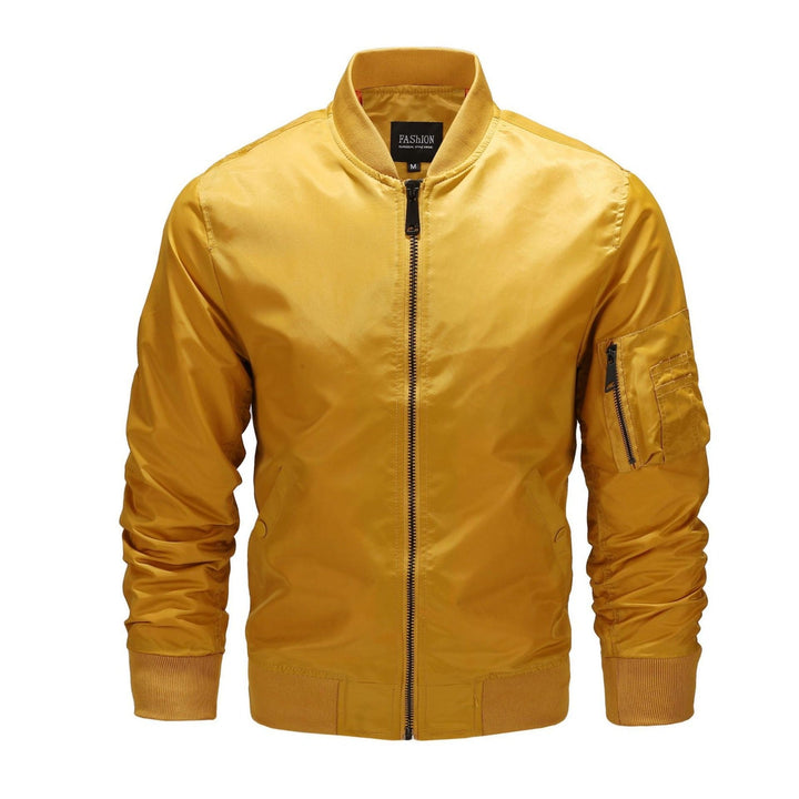 Klassische Zip-Up Bomberjacke für Männer