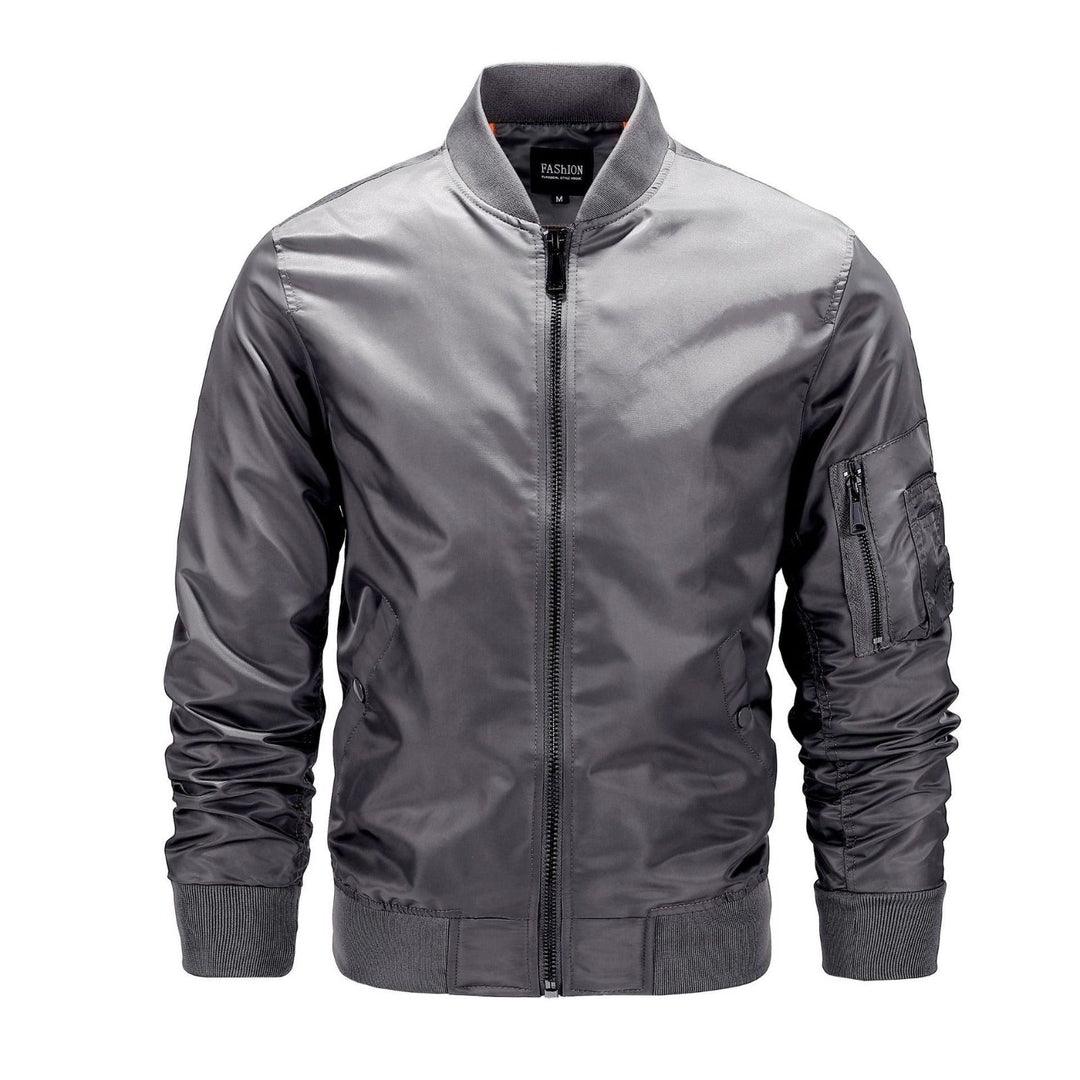 Klassische Zip-Up Bomberjacke für Männer