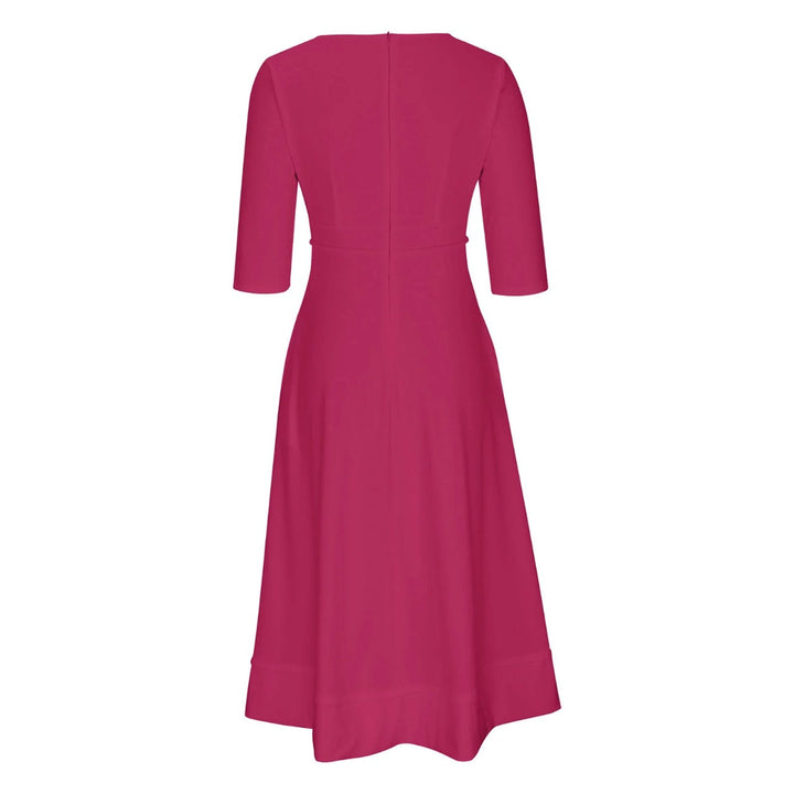 Damen Cocktailkleid Mit V-Ausschnitt | Midi