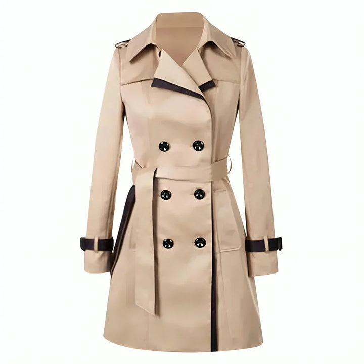 Lässiger Trenchcoat Für Damen | Mit Gürtel