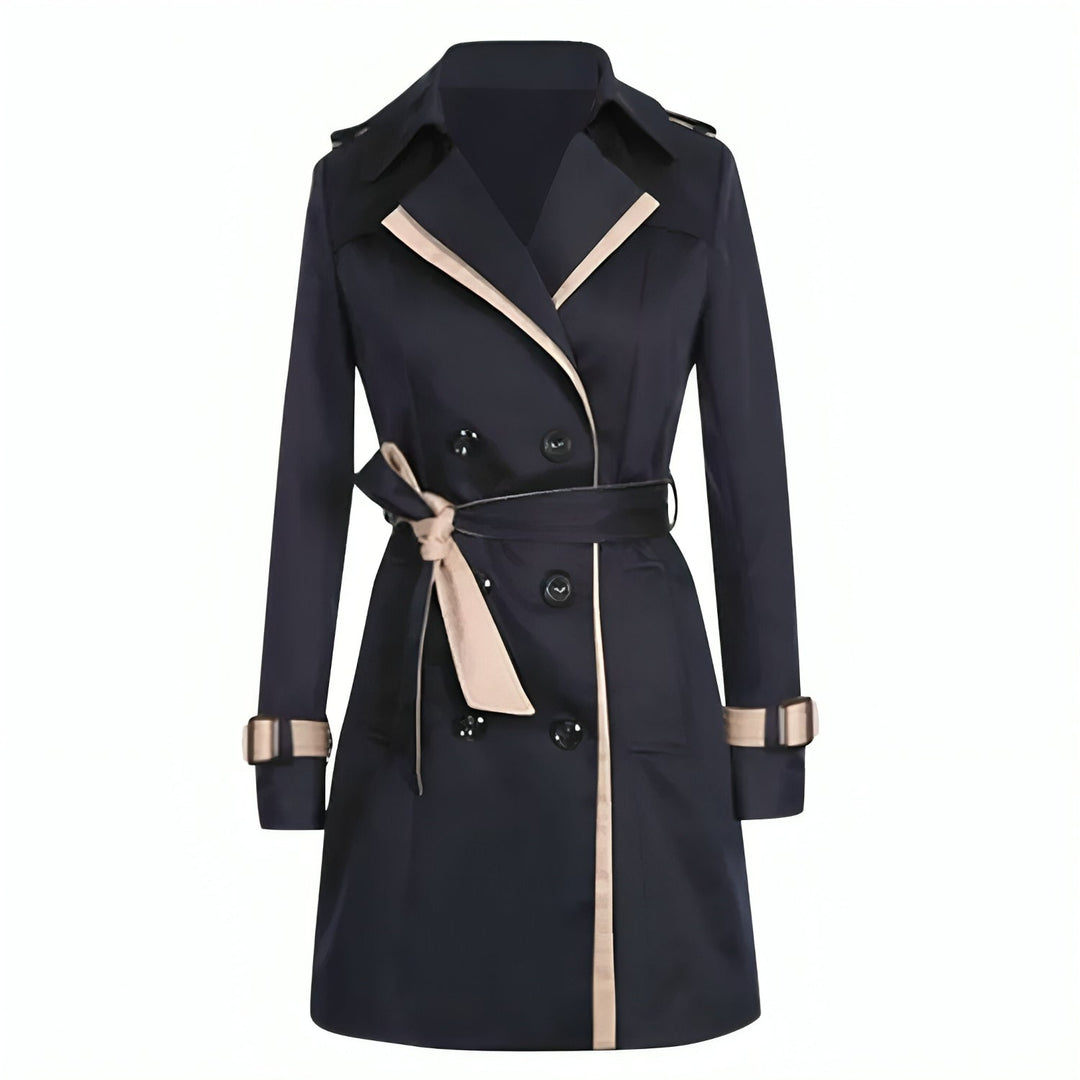 Damen Winter Trenchcoat Mit Gürtel | Casual