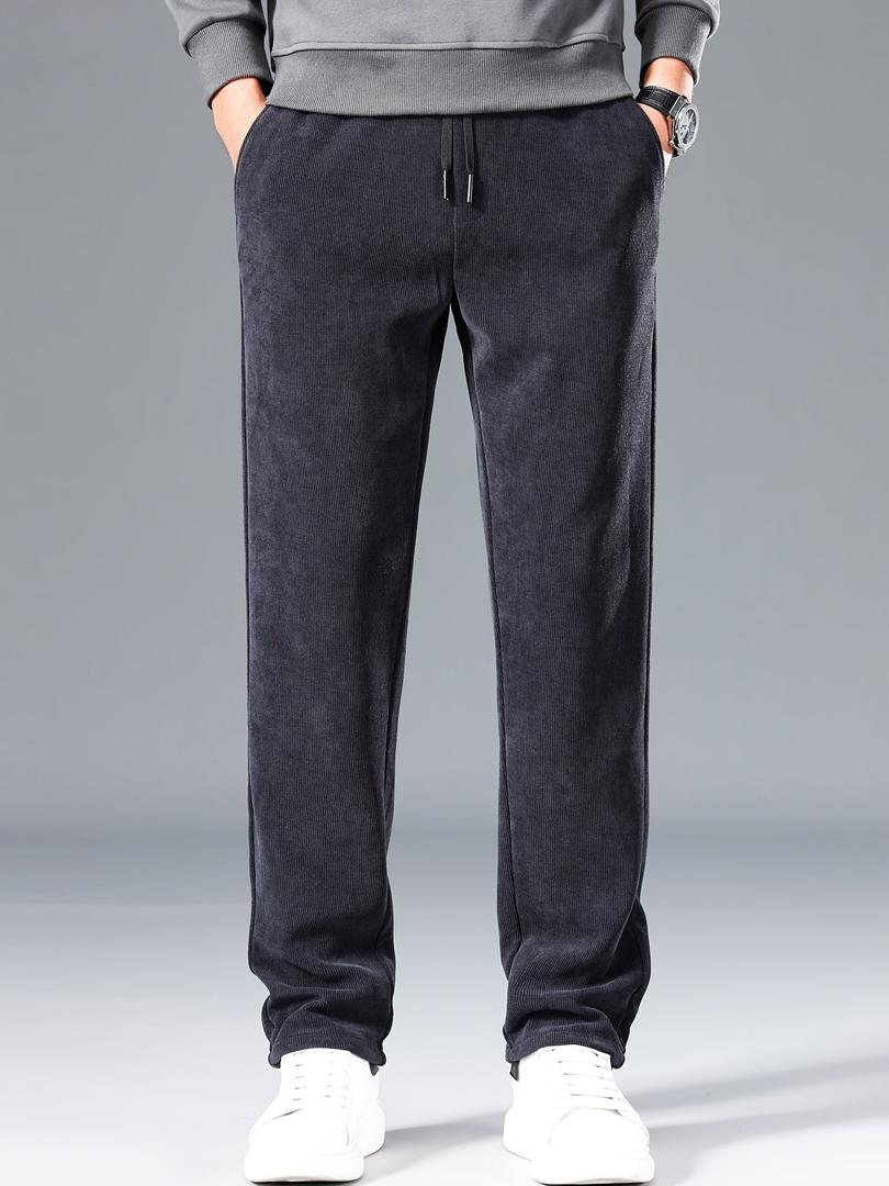 Herren Freizeit-Cordhosen | Kordelzugbund