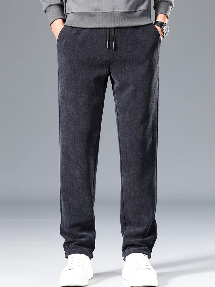 Herren Freizeit-Cordhosen | Kordelzugbund