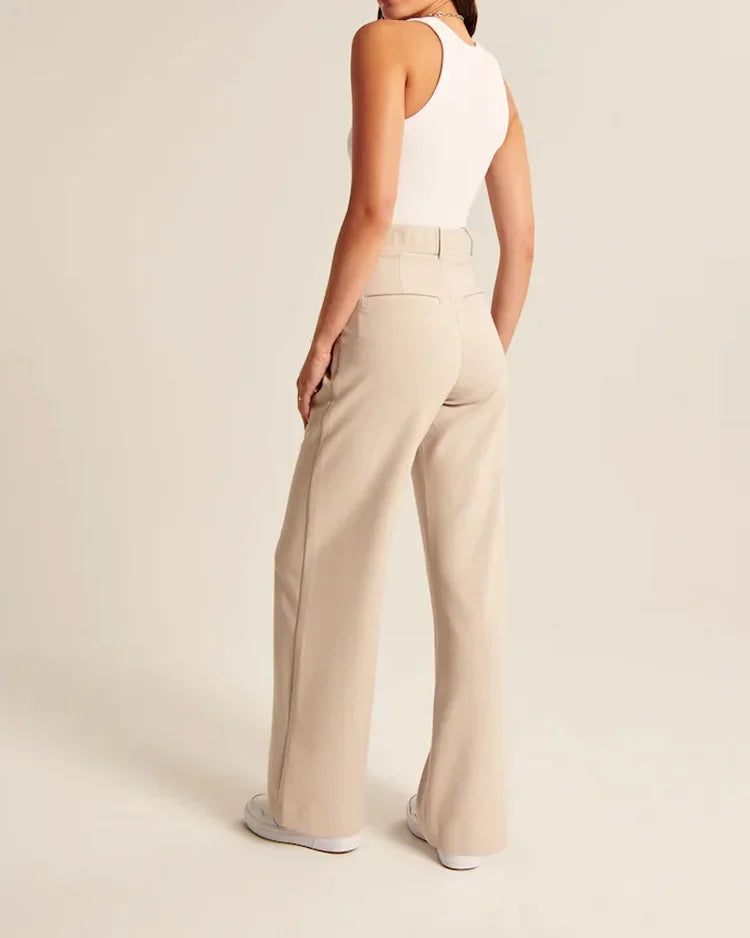Hoch Taillierte Hose Für Damen | Modern