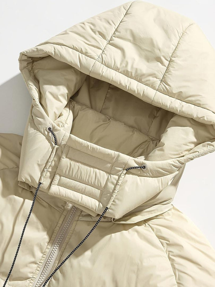 Unisex Winter-Daunenjacke | Mit Kapuze