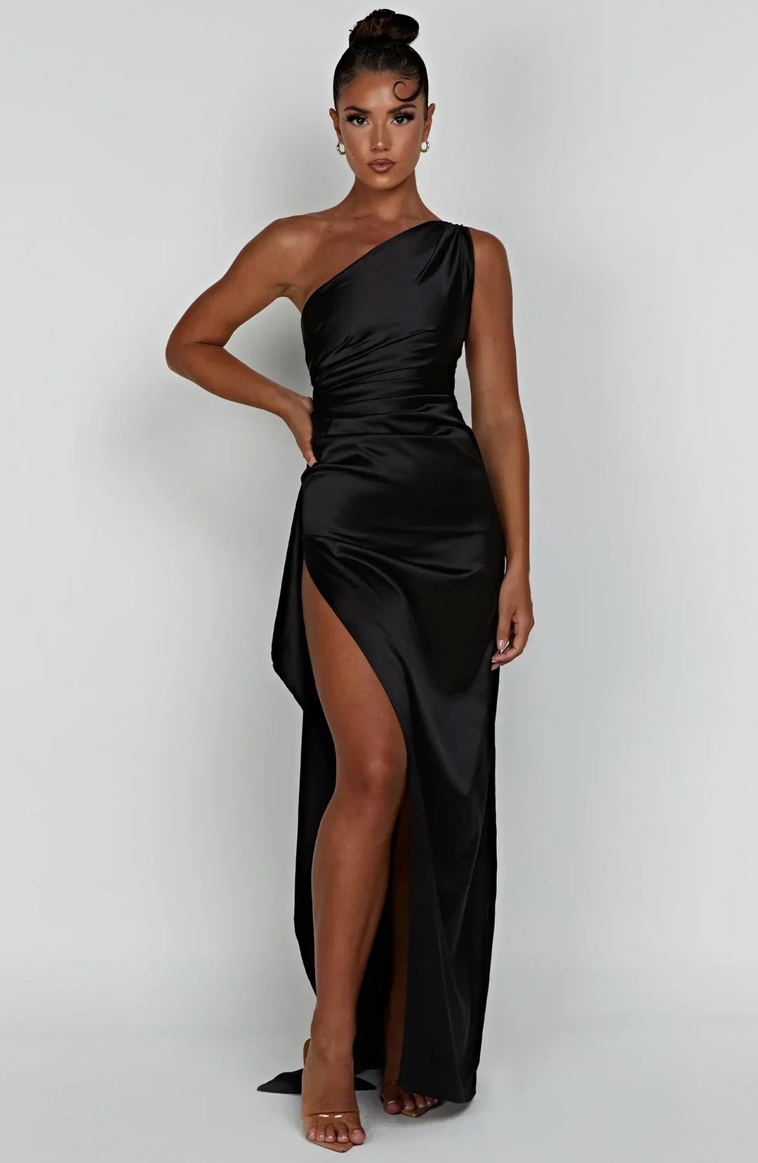 Abendkleid Mit Schlitz Und Rückenausschnitt | Maxi