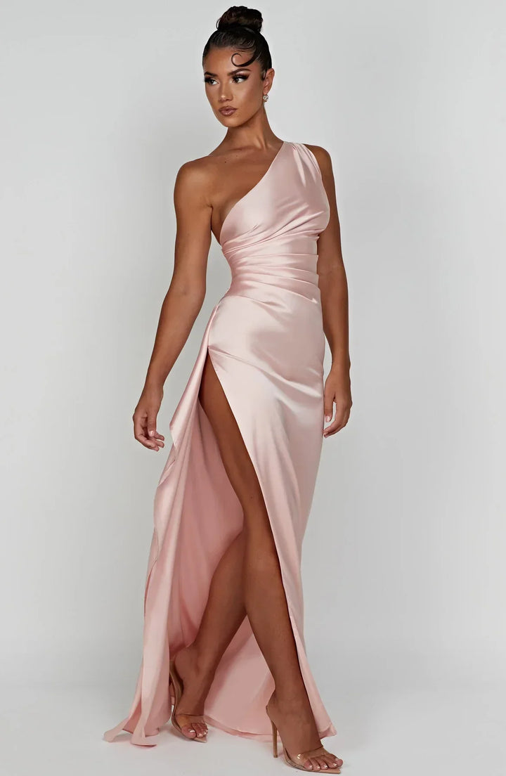 Abendkleid Mit Schlitz Und Rückenausschnitt | Maxi