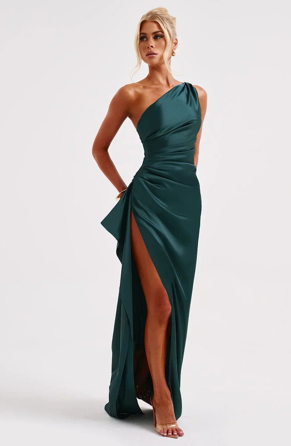 Abendkleid Mit Schlitz Und Rückenausschnitt | Maxi