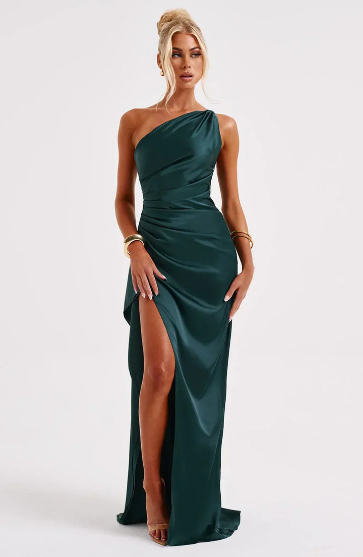 Abendkleid Mit Schlitz Und Rückenausschnitt | Maxi