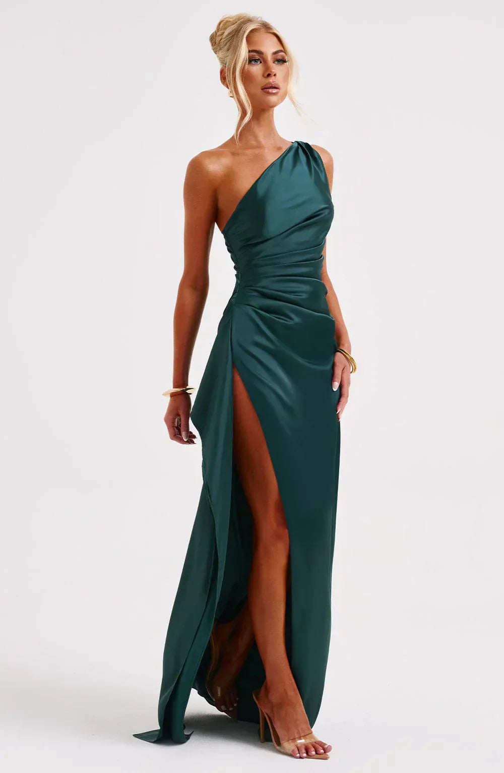 Abendkleid Mit Schlitz Und Rückenausschnitt | Maxi