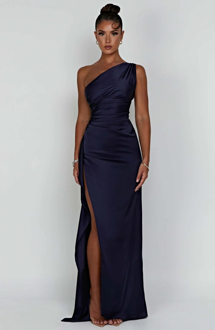 Abendkleid Mit Schlitz Und Rückenausschnitt | Maxi