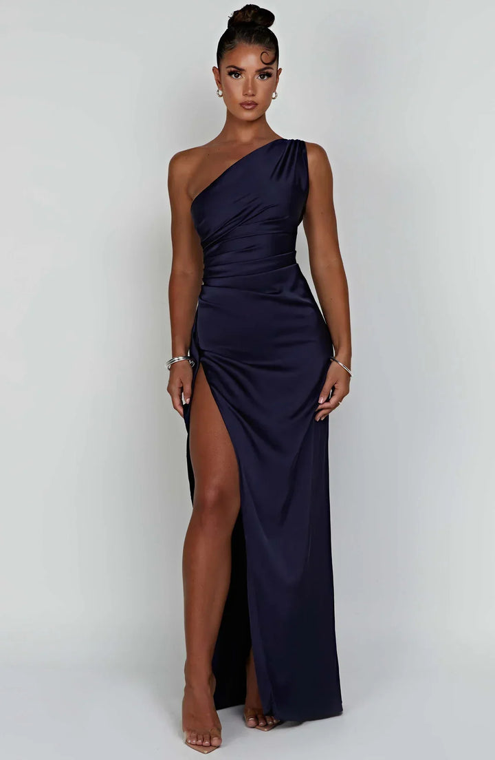 Abendkleid Mit Schlitz Und Rückenausschnitt | Maxi