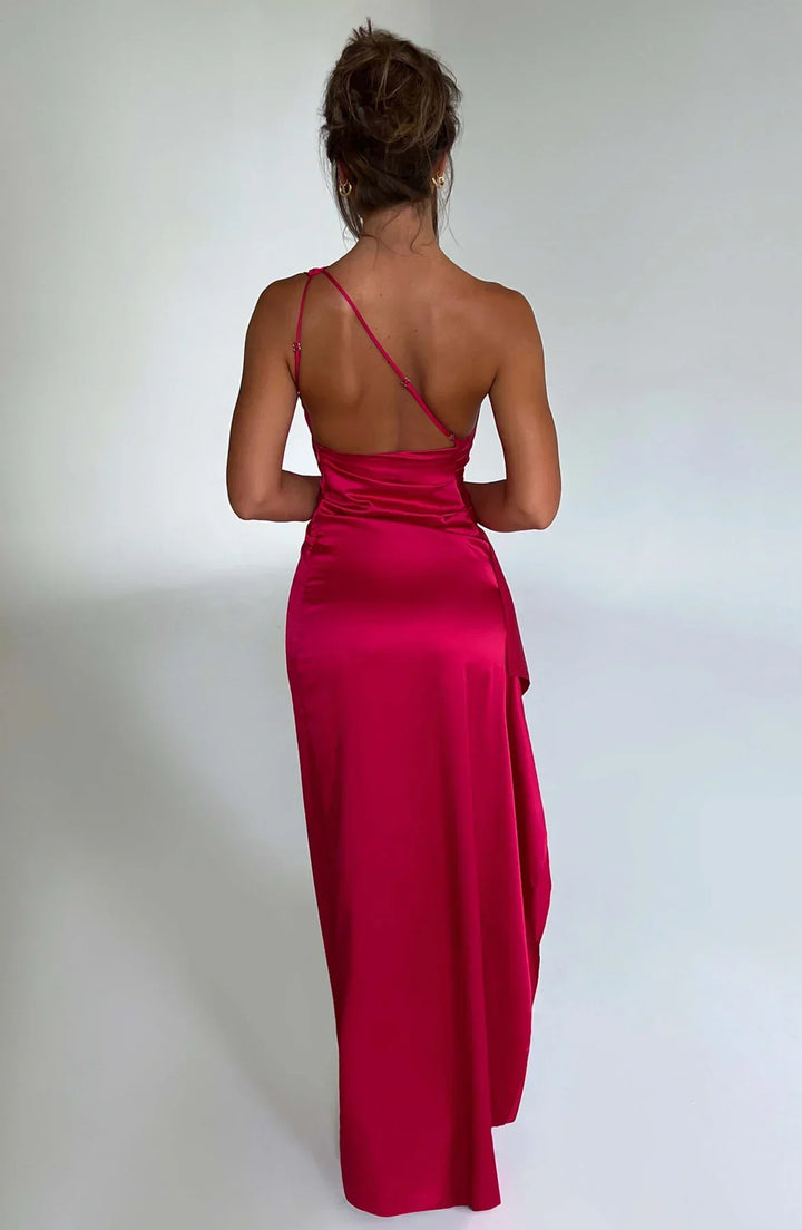 Abendkleid Mit Schlitz Und Rückenausschnitt | Maxi