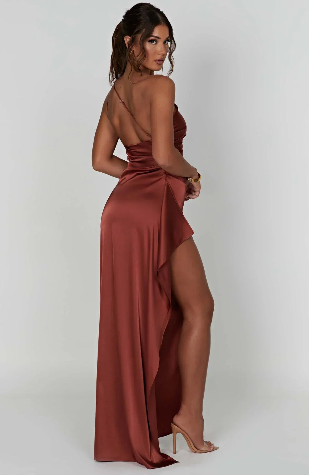 Abendkleid Mit Schlitz Und Rückenausschnitt | Maxi