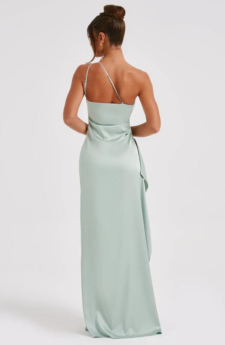 Abendkleid Mit Schlitz Und Rückenausschnitt | Maxi