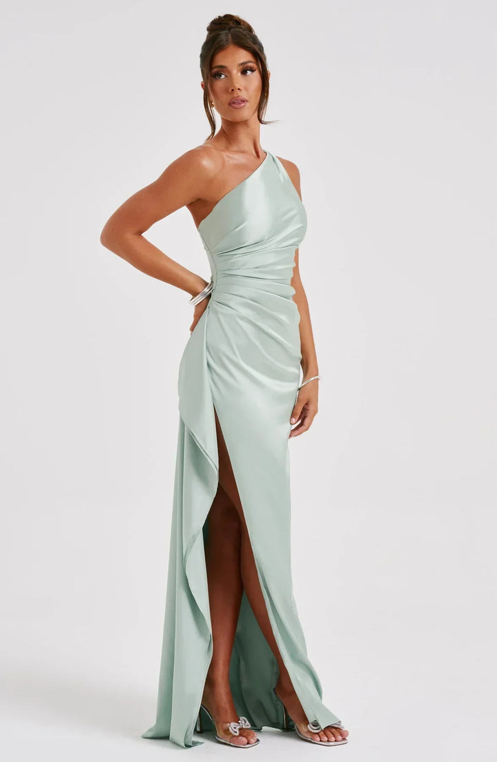 Abendkleid Mit Schlitz Und Rückenausschnitt | Maxi