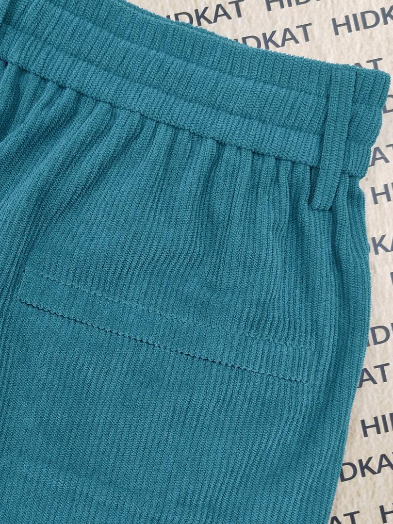 Herren Freizeit-Cordhosen | Verstellbarer Kordelzugbund