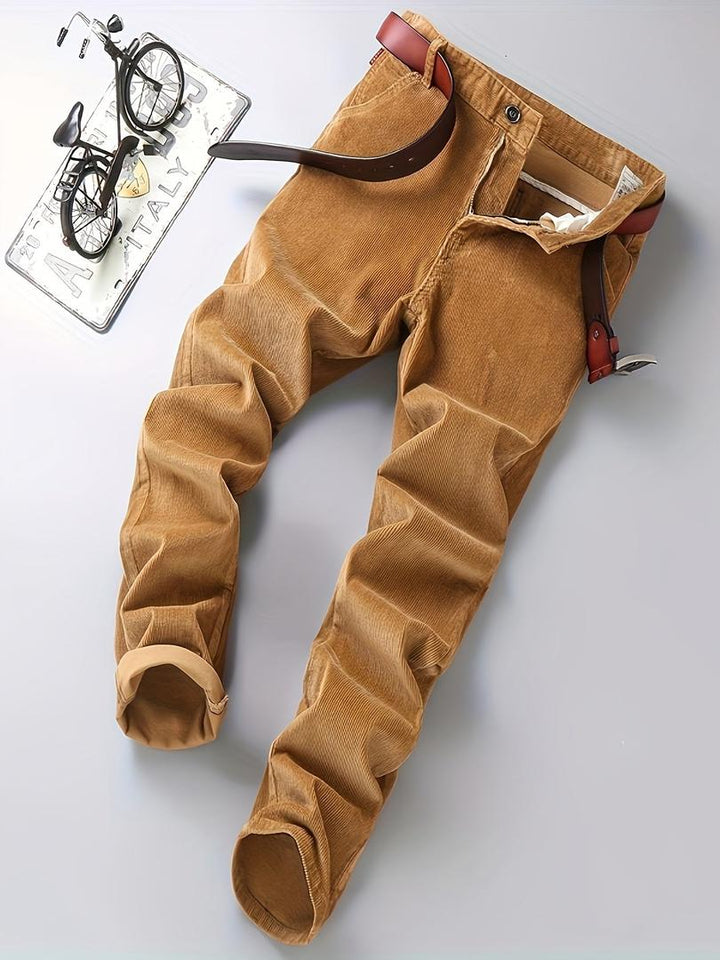 Herren Slim-Fit-Cordhosen | Freizeit